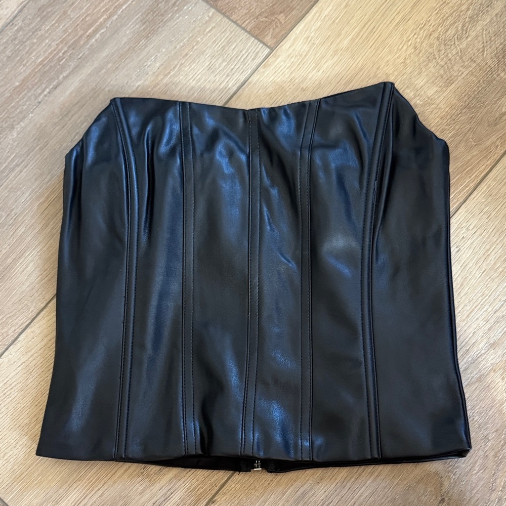 Tiger Mist Black Corset Top